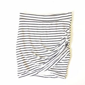 Zara Skirts - Zara Trafaluc Striped Asymmetrical Mini Skirt S Zara Skirts - Zara Trafaluc Striped Asymmetrical Mini Skirt S